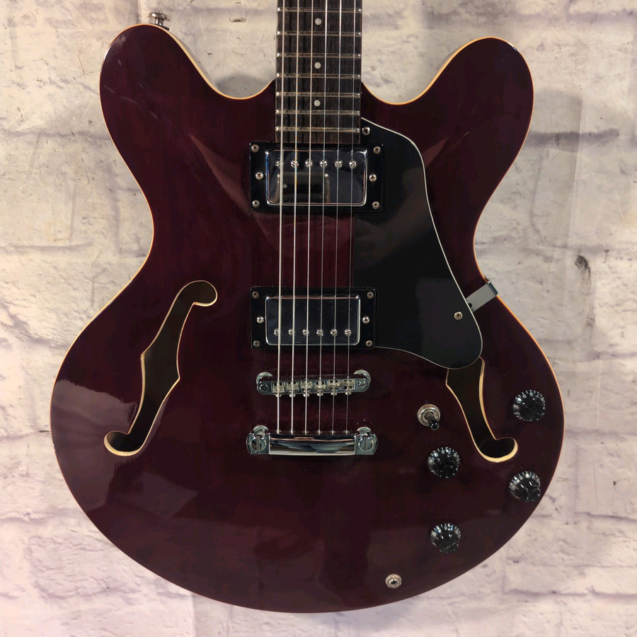 Samick LA30 TR 335 Style Jazz Hollowbody Electric Guitar