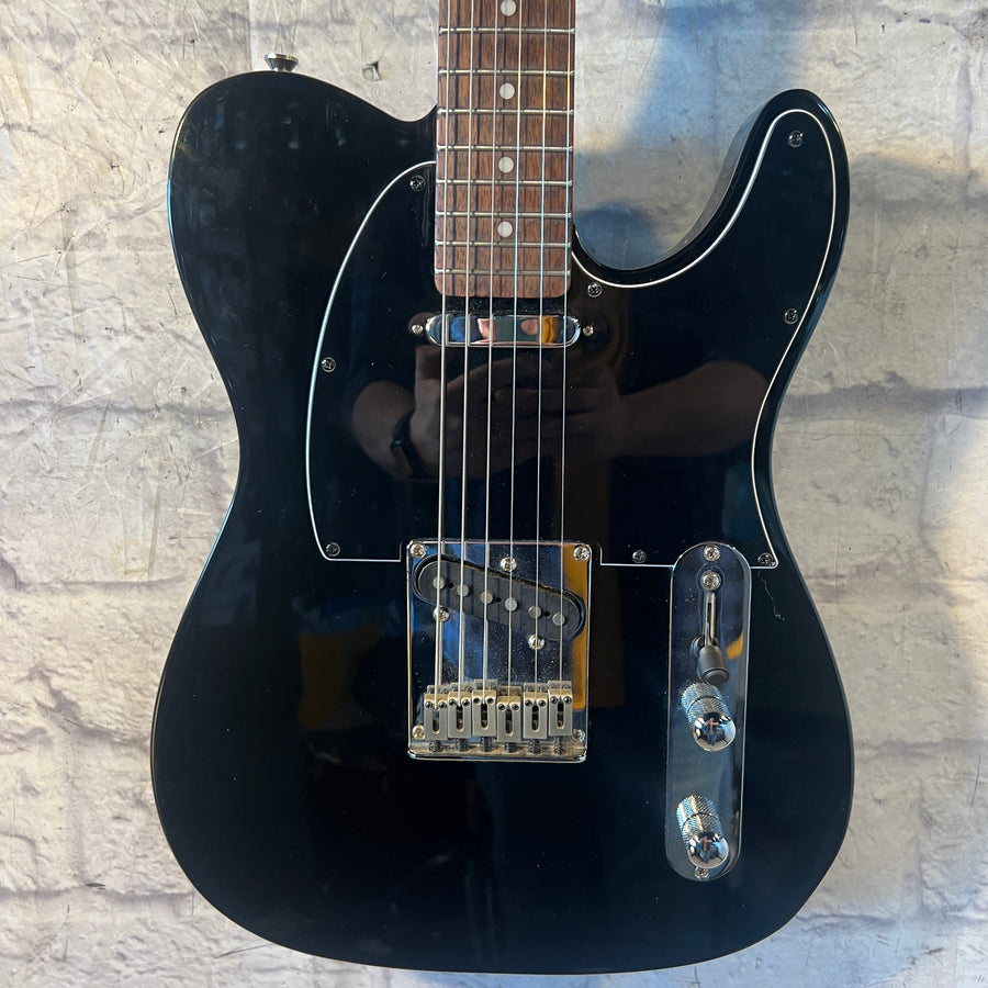 Squier Standard Telecaster Black and Chrome Model Electric Guitar