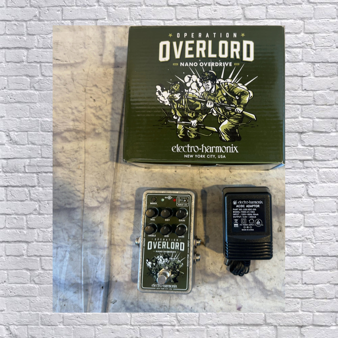 Electro-Harmonix Operation Overlord Nano Overdrive Pedal Overdrive pedal