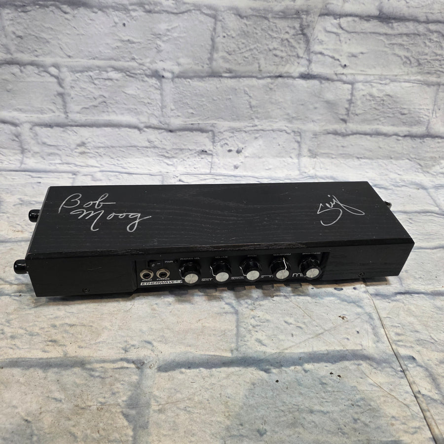 Moog Etherwave Plus Theremin (signed by Bob Moog!)