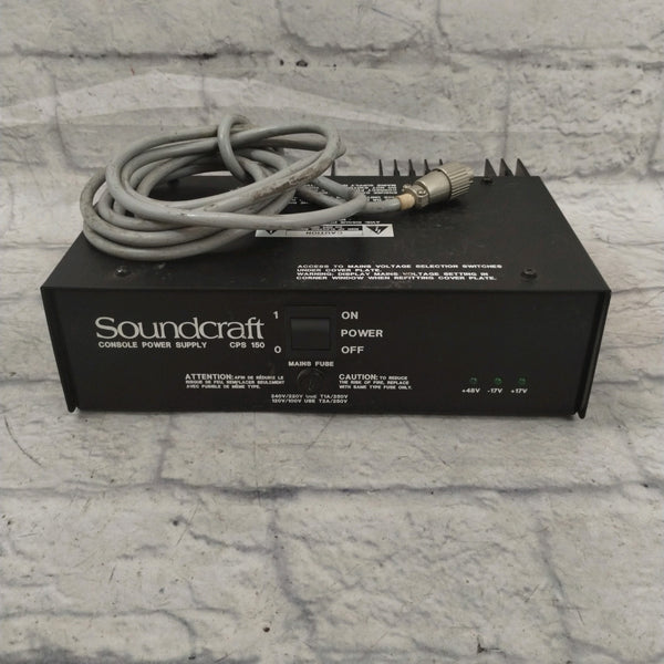 Soundcraft CPS150 パワーサプライ(ラックマウントパネル付き) Soundcraft CPS150 パワーサプライ(ラックマウントパネル付き