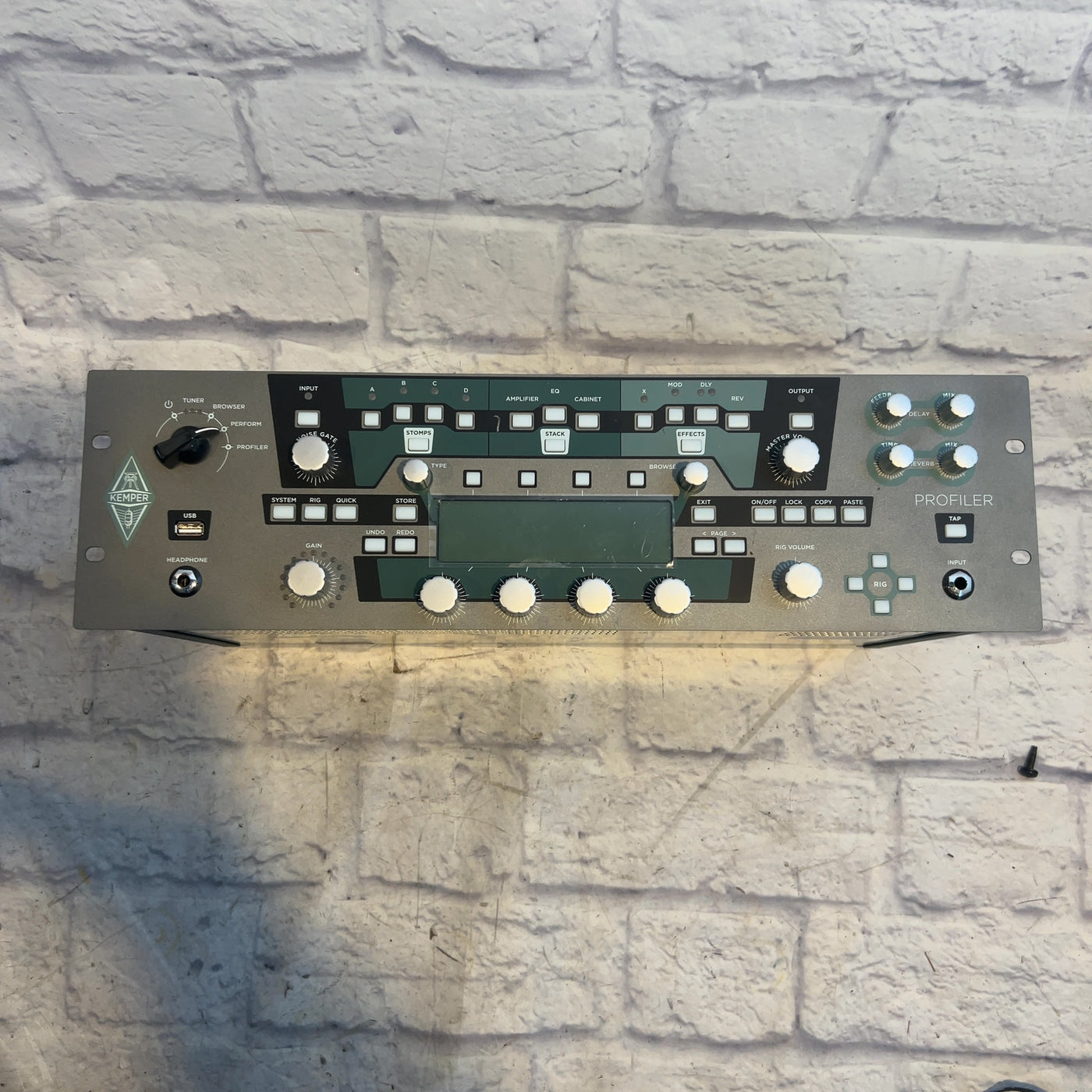 Kemper Profiler Rack Non-Powered Modeling Guitar Amp