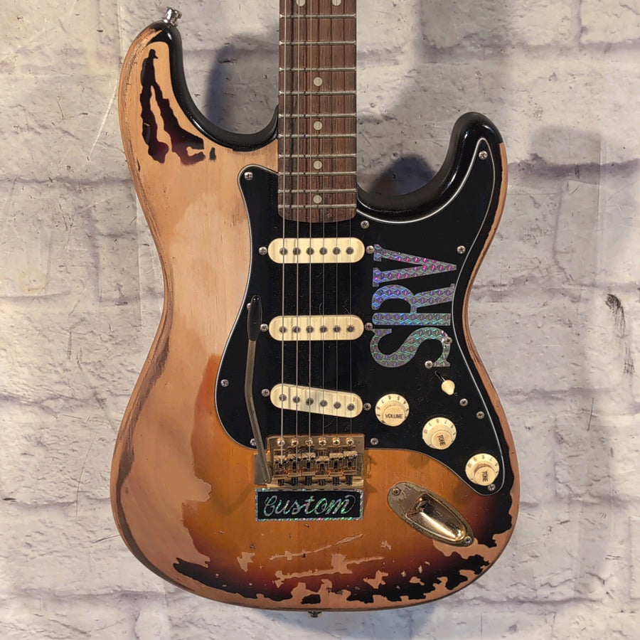 Unofficial Fender SRV Strat Tribute Copy Electric Guitar