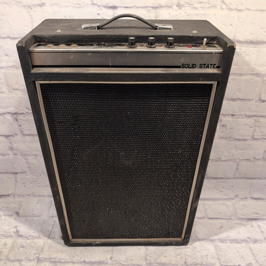Unknown Vintage Solid State Deluxe Bass Amplifier