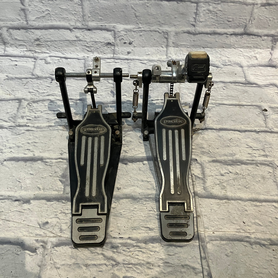 Pacific Double Kick (as is - missing linkage arm and left beater) Bass Drum Pedal