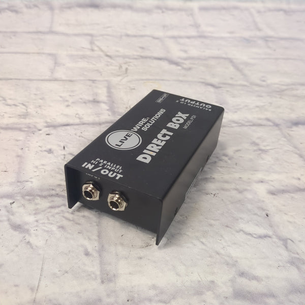 Livewire PDI Direct Box Audio Interface Evolution Music