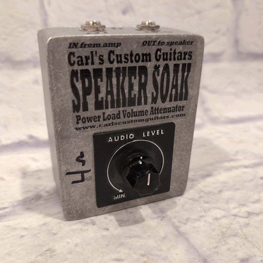 Carl's Custom Guitars Speaker Soak 4 Ohm Power Load Volume Attenuator.