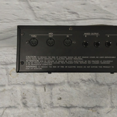 Yamaha TX802 FM Tone Generator DX7 Sounds Rack Synthesizer