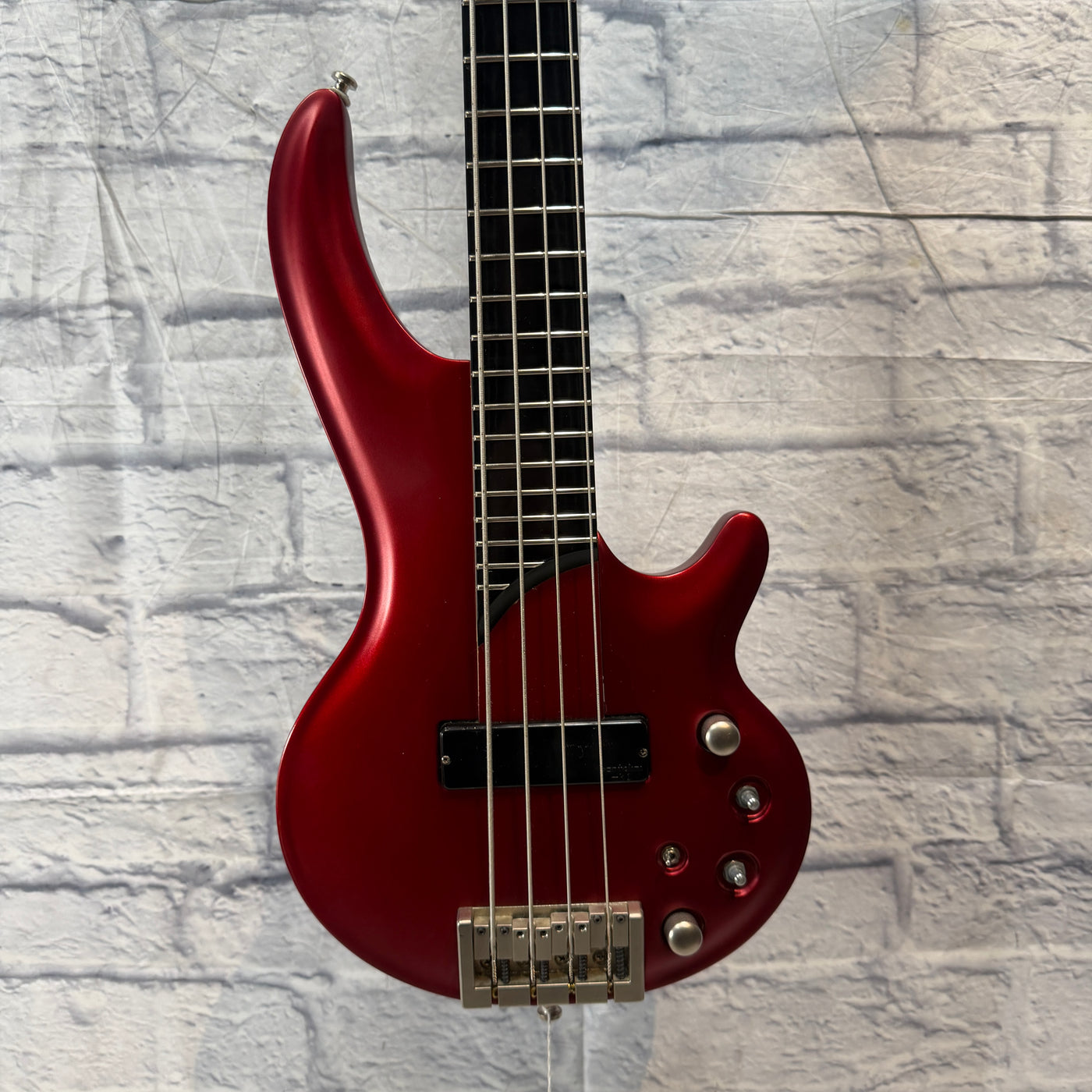 Cort Curbow Bass Guitar - Metallic Red