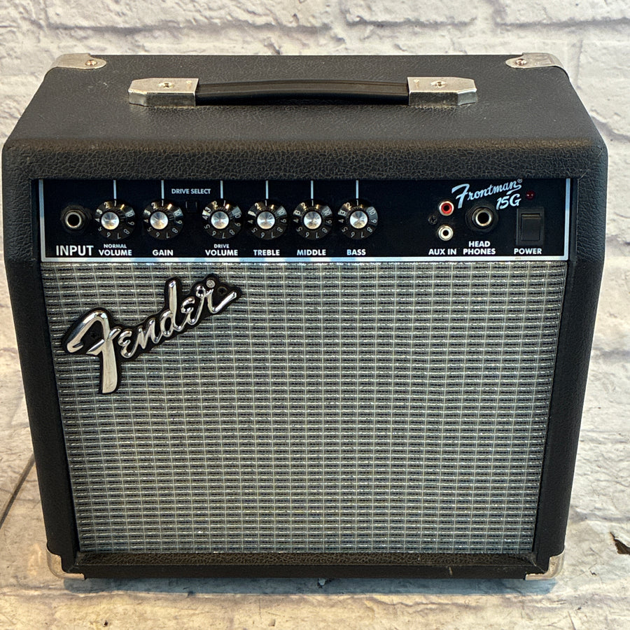 Fender Frontman 15G Series 2-Channel 15-Watt 1x8" Guitar Combo Amp
