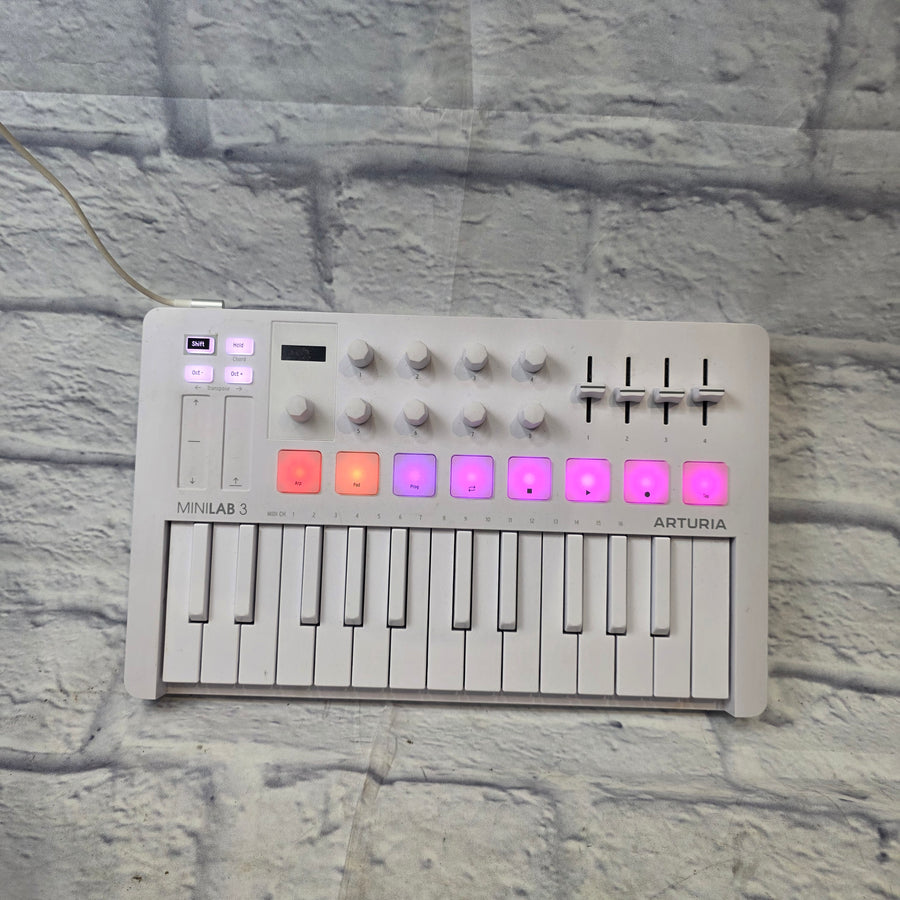 Arturia Minilab 3 White Controllers