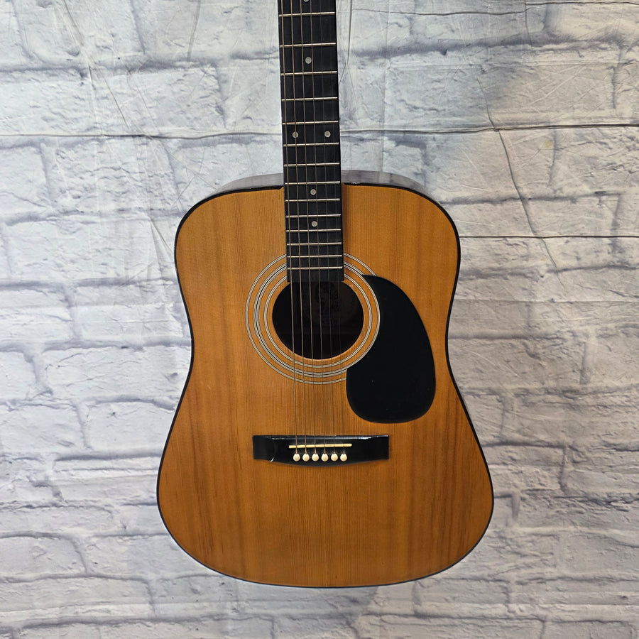 The Santa Rosa Folk Guitar Company K519 Dreadnaught Acoustic Guitar