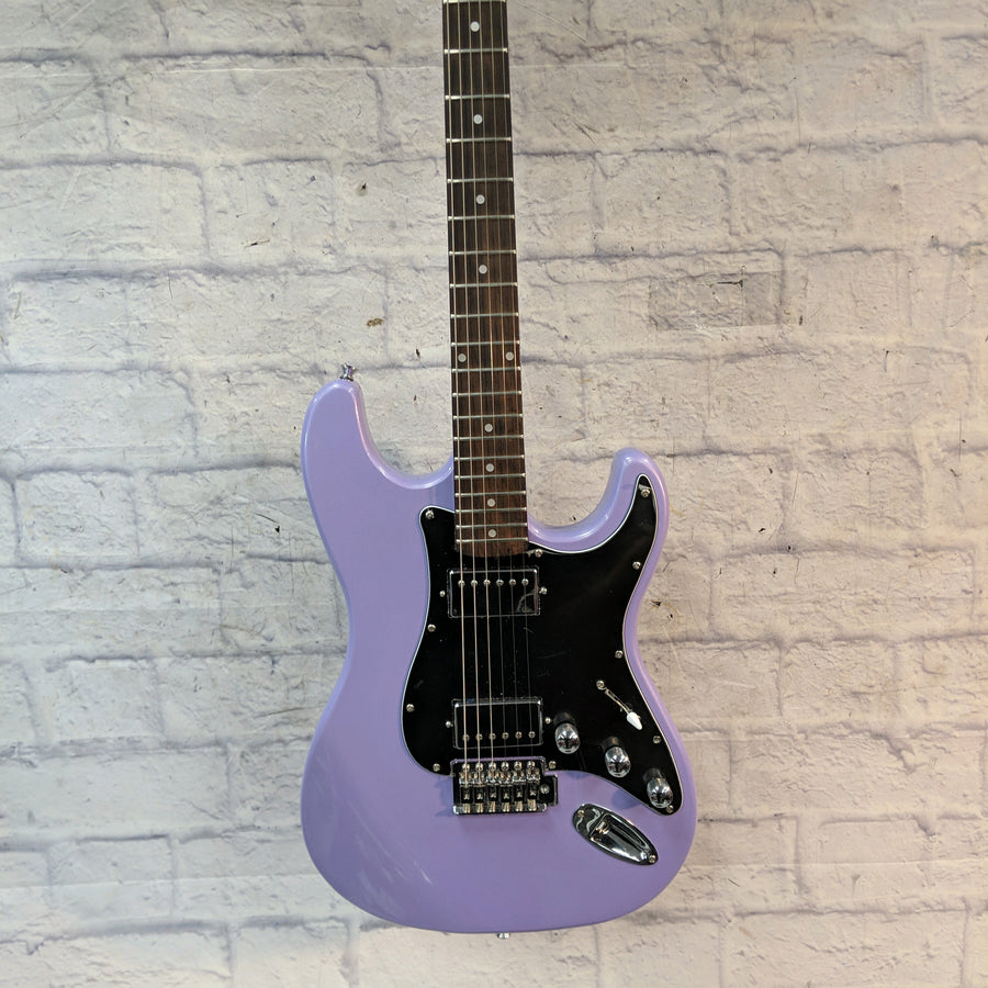 Hard Luck Kings Bombshell Strat Style HH Purple Electric Guitar
