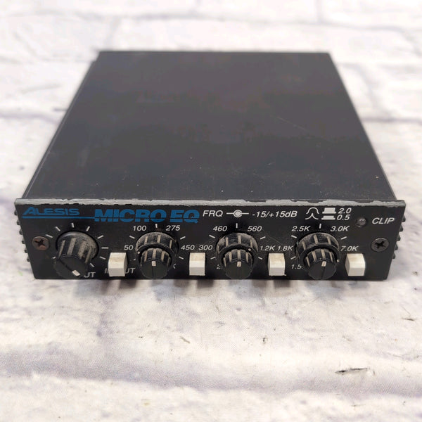 Alesis MicroEQ Micro EQ (semi parametric) NO POWER SUPPLY