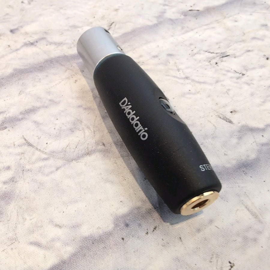 D'Addario XLR M to 1/4" F Balanced Adapter/Splitter