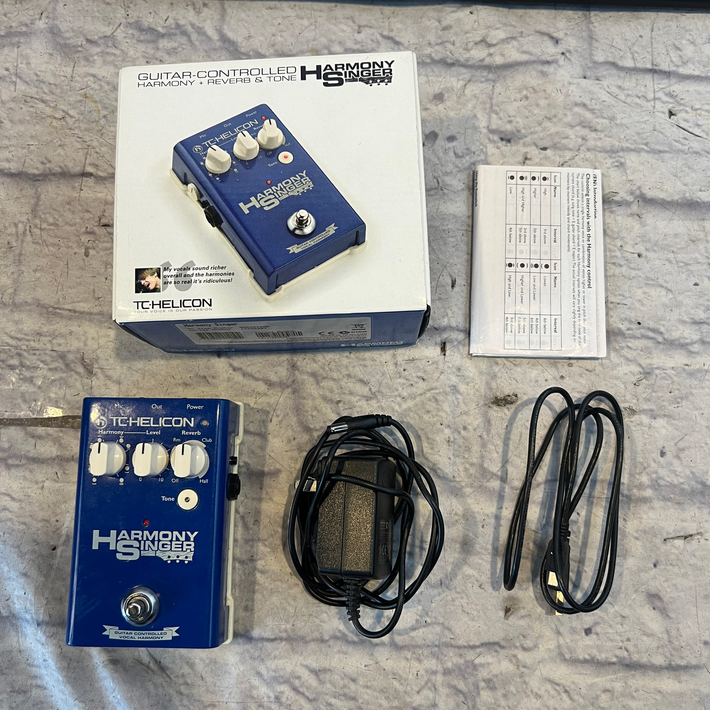 TC Helicon Harmony Singer 2 Vocal Effect Pedal