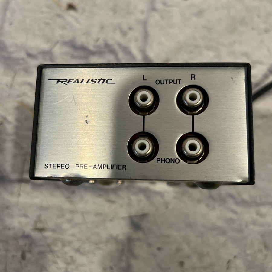 Realistic 42-2101A RCA Stereo Preamplifier Preamp
