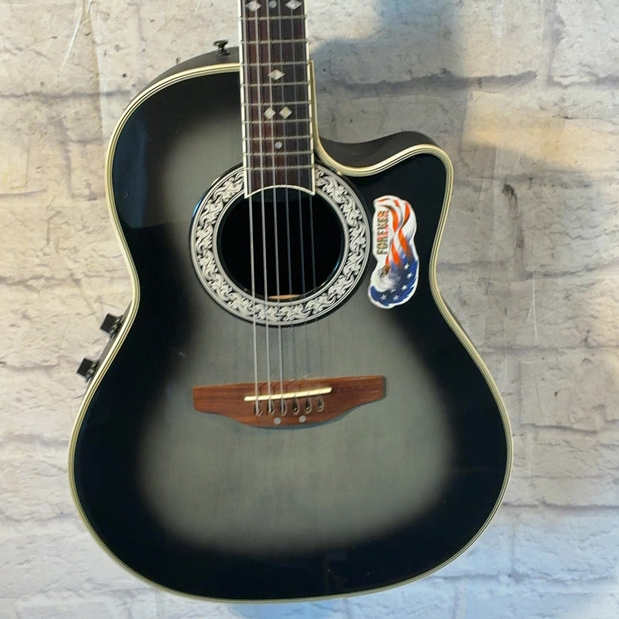 Celebrity CC68 Black Acoustic Guitar With Case