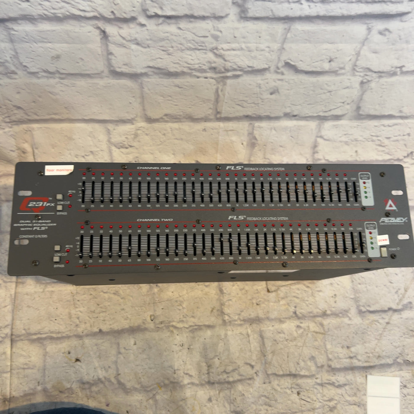 Peavey XR600 Powered PA Mixer Head Powered