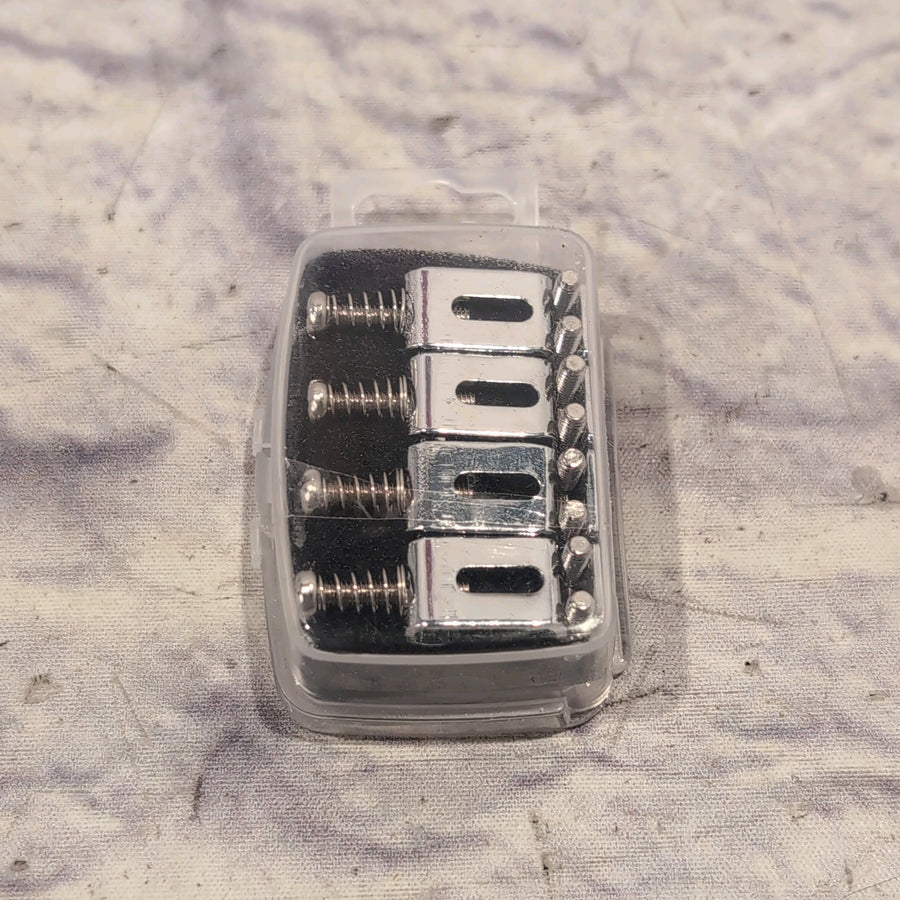 Unkown Set of Six Electric Guitar Saddles