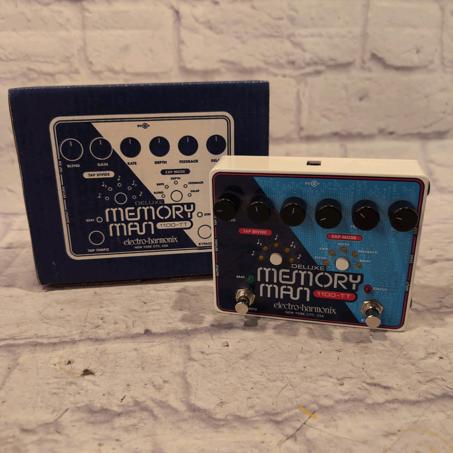 Electro-Harmonix Deluxe Memory Man 1100-TT Delay Pedal