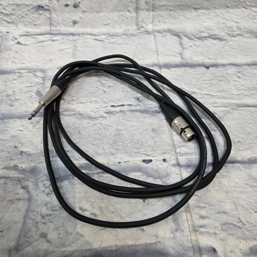Hosa ( 10 foot) XLR To Quarter Inch Cables