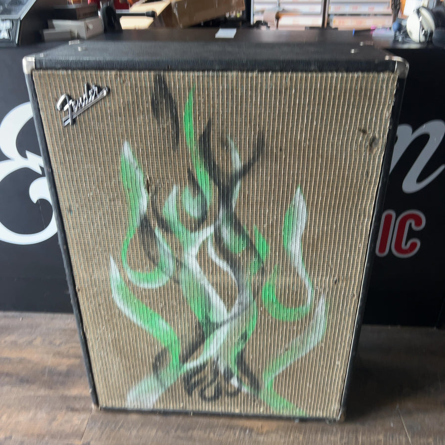 Fender Vintage Bassman 2x15 Cabinet PMR Hemp Speakers