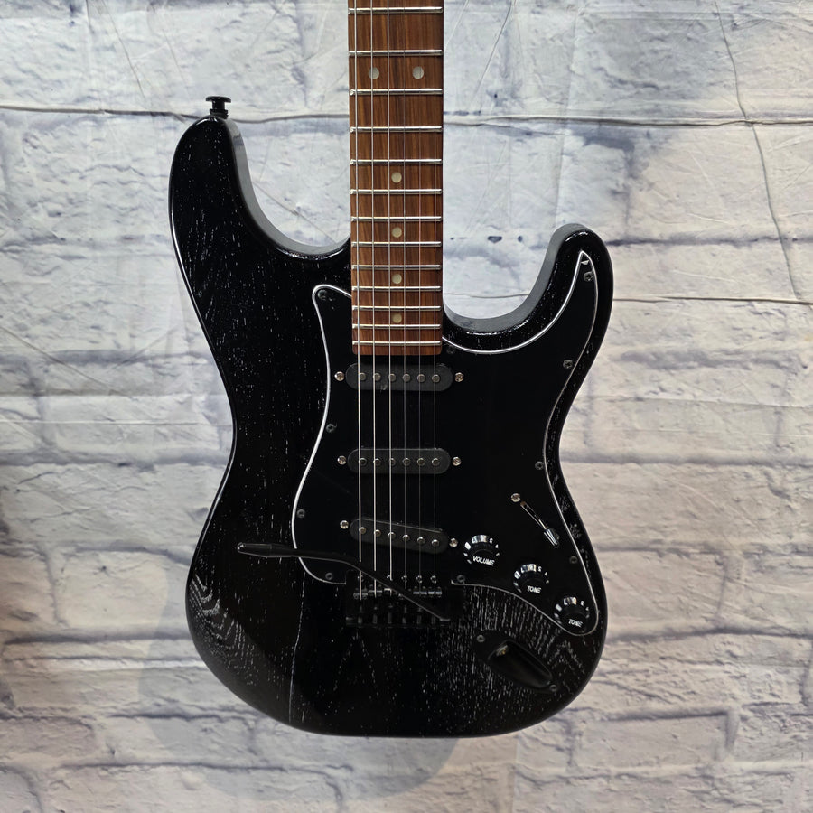 Rafferty Guitars " Storm Rider" Black-Out Strat Electric Guitar