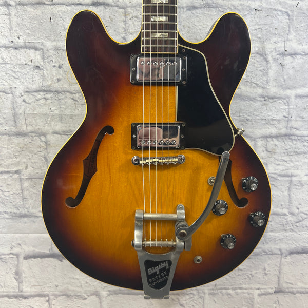 Gibson 1968 ES-335 with Bigsby Semi-Hollow with OHSC - Evolution Music