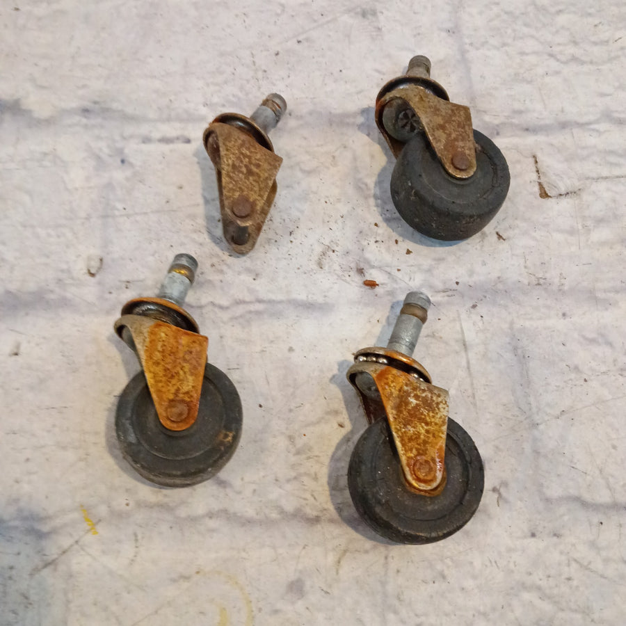 Fender 1970s Amp or Cabinet Casters Set of 4 Casters