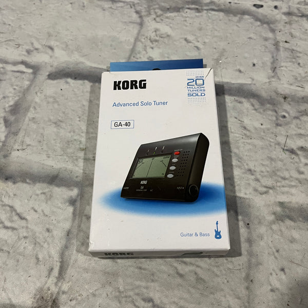 Korg GA-40 Tuner - Evolution Music