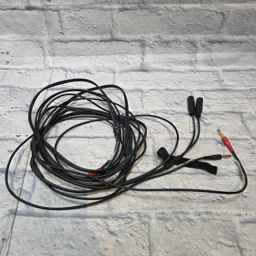 Avid RCA male to TRS Male to XLR Male (Hybird) 15 feet Cable