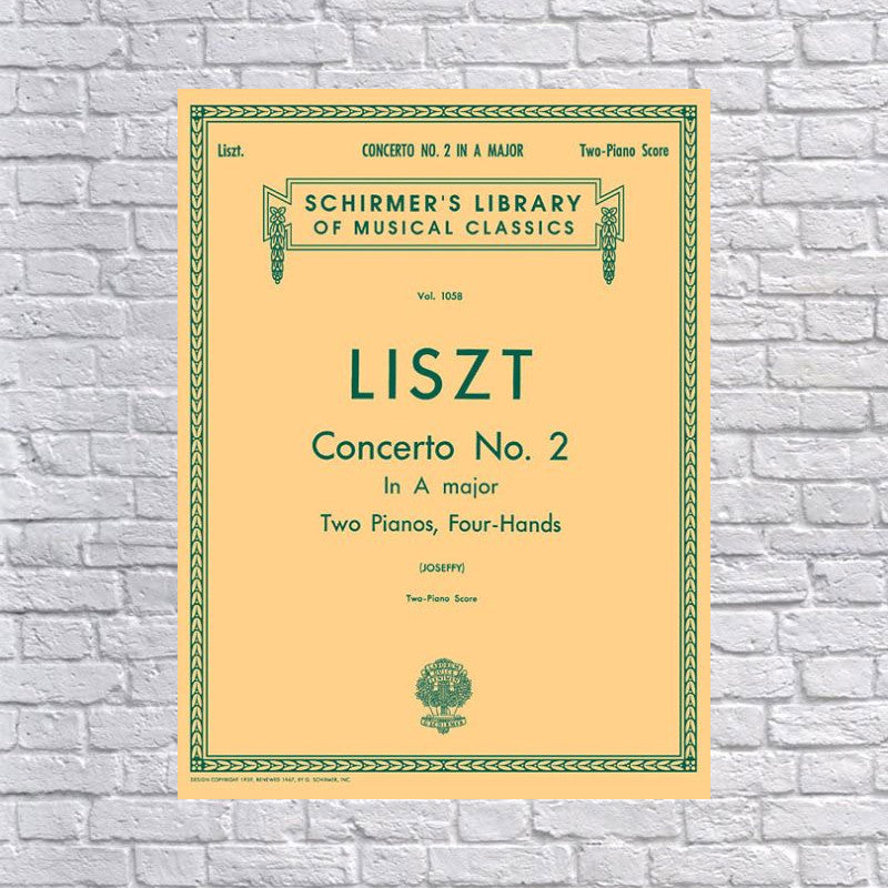 Concerto No. 2 in a : Schirmer Library of Classics Volume 1058 Piano Duet (Paperback)