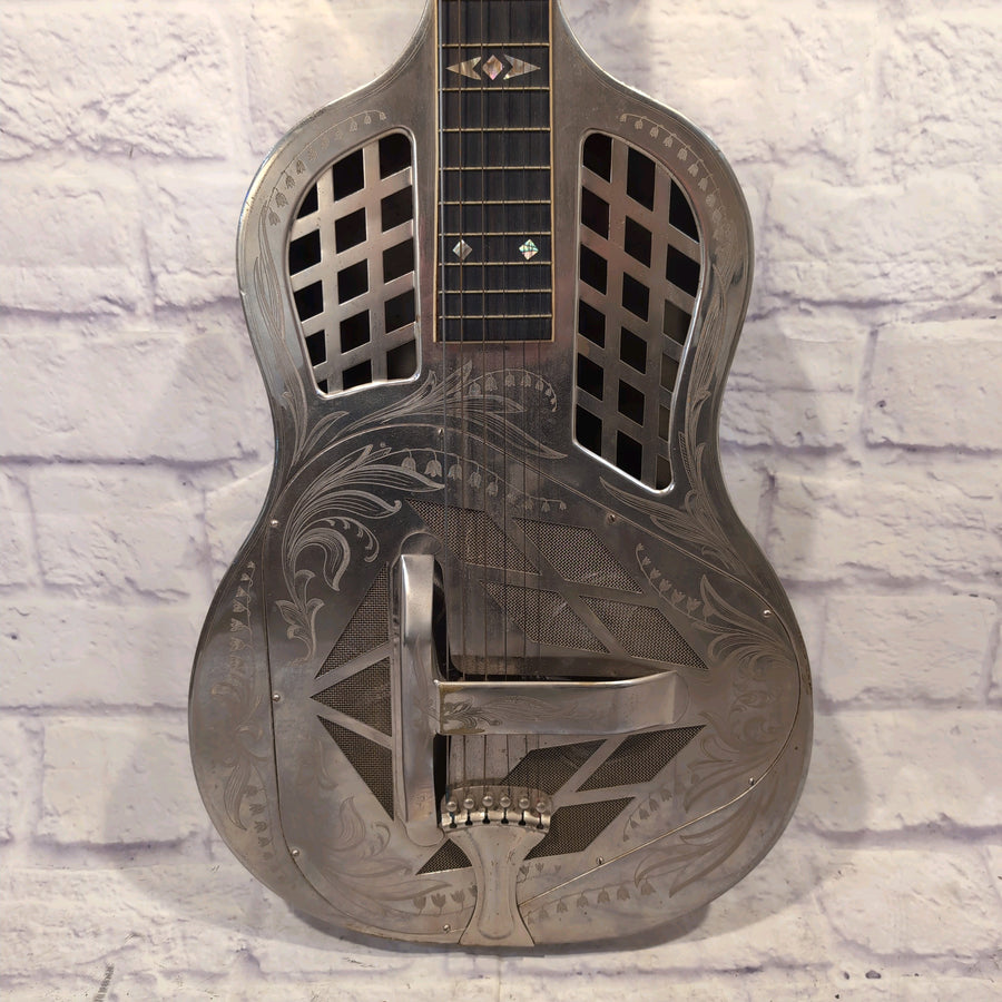 Vintage 1928 National Tricone Style 3 Square Neck Resonator Guitar