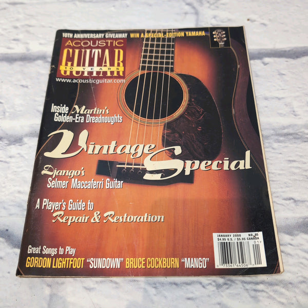 日*1様 ACOUSTIC GUITAR MAGAZINE 15冊セット Acoustic Guitar Magazine January 2000 - Evolution Music