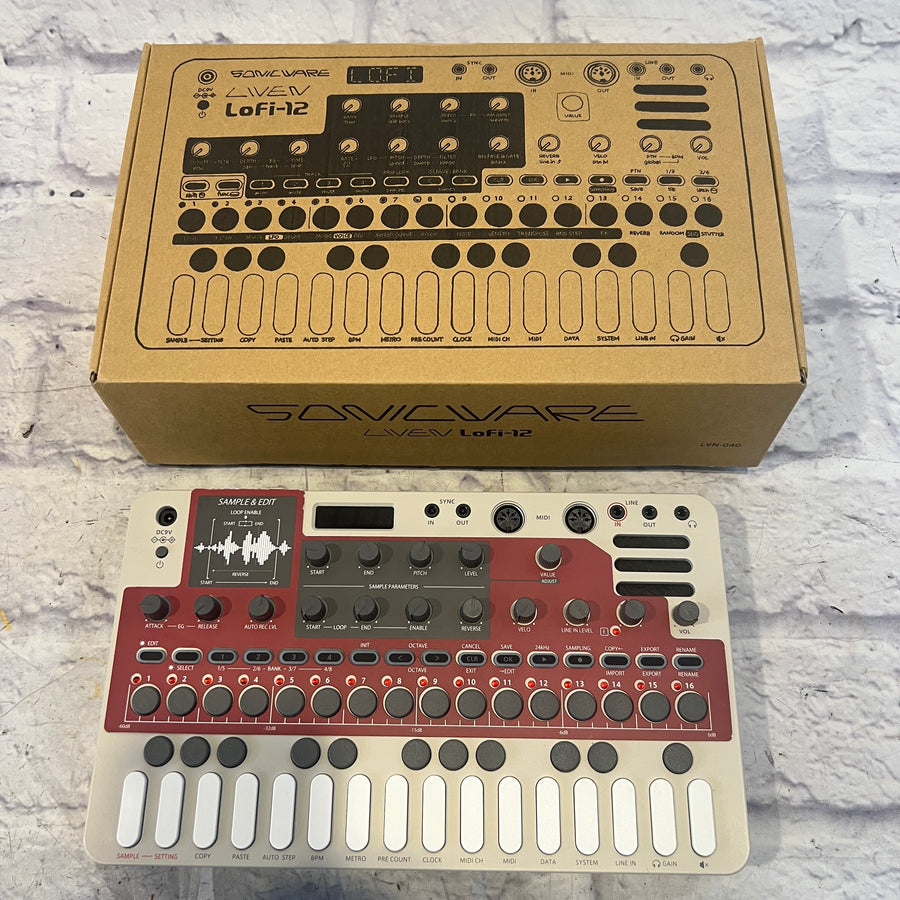 Sonicwave Liven Lofi-12 Sampling Groovebox