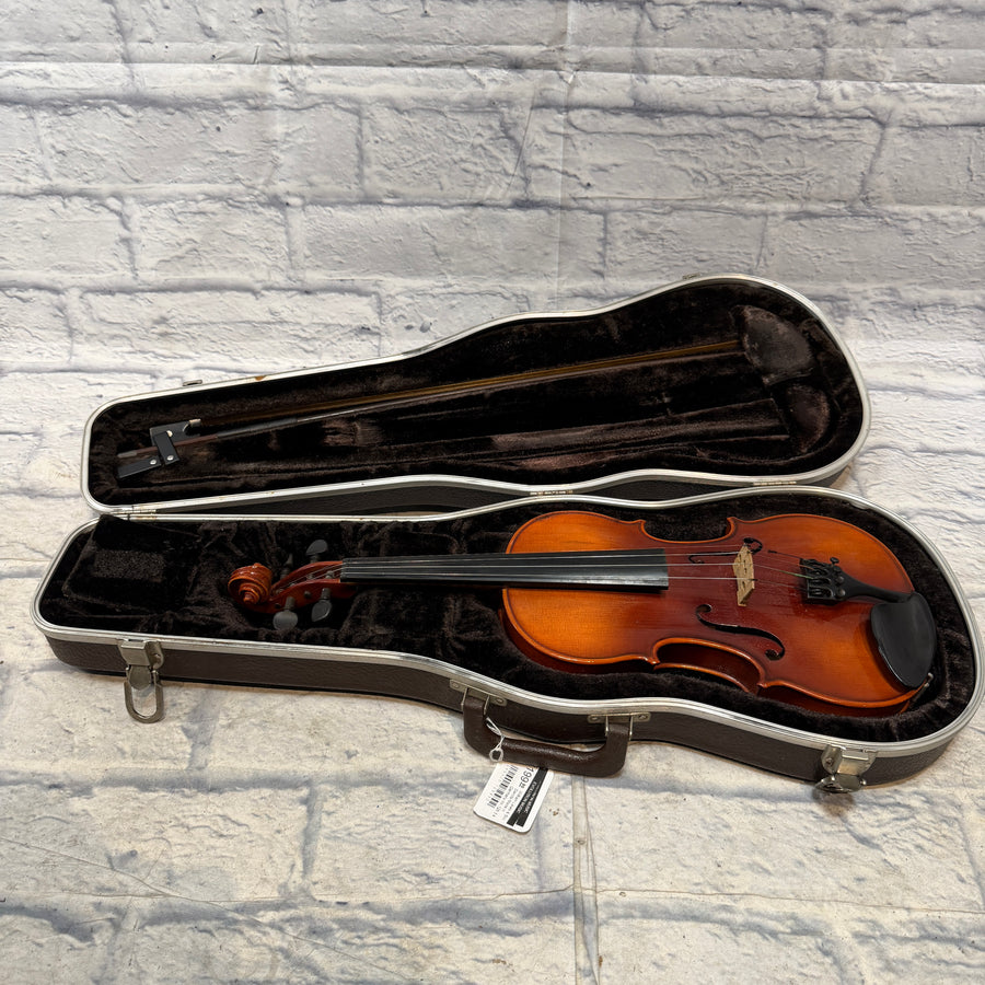 William Lewis & Son Dancla Made in Germany no. 126 3/4 Size Violin w/ case