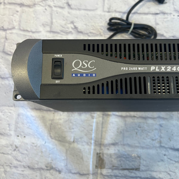 QSC PLX2402 2400 Watt 2-Channel Power Amp - Evolution Music