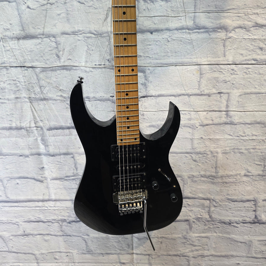 Ibanez RG270-BK - Black Electric Guitar w/ Floyd Rose