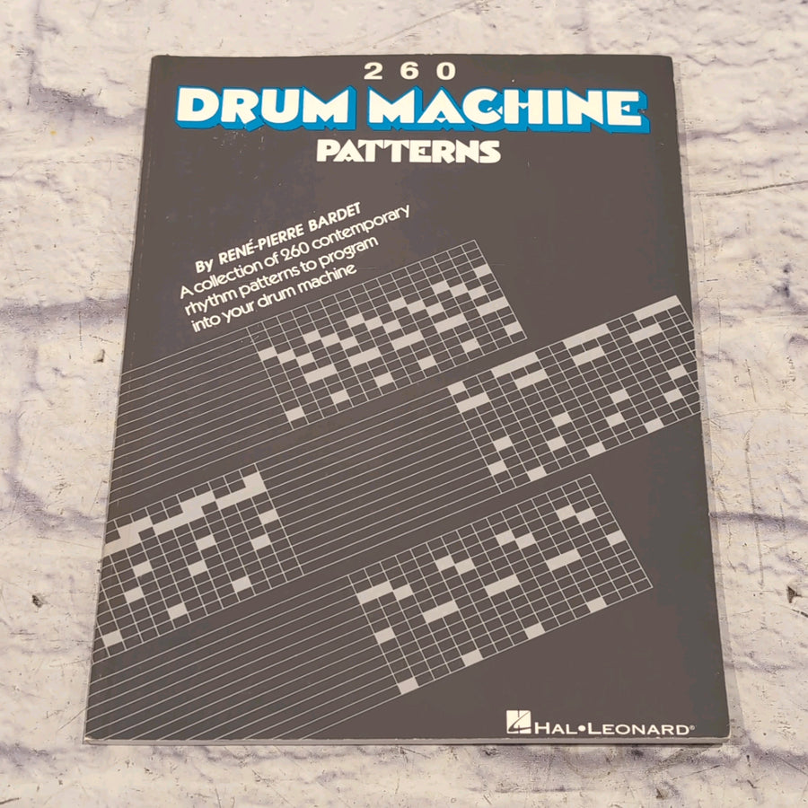Hal Leonard 260 Drum Machine Patterns Drum Book