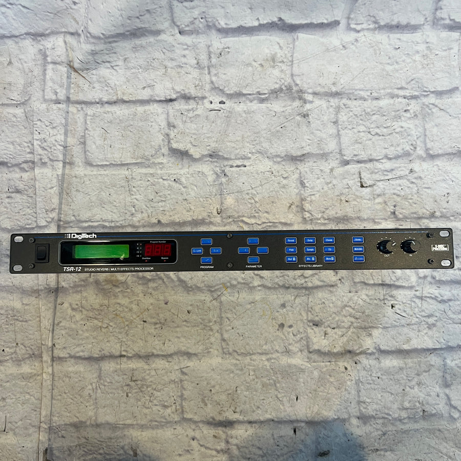 Digitech TSR-12 Rack Stereo Reverb / Multieffects