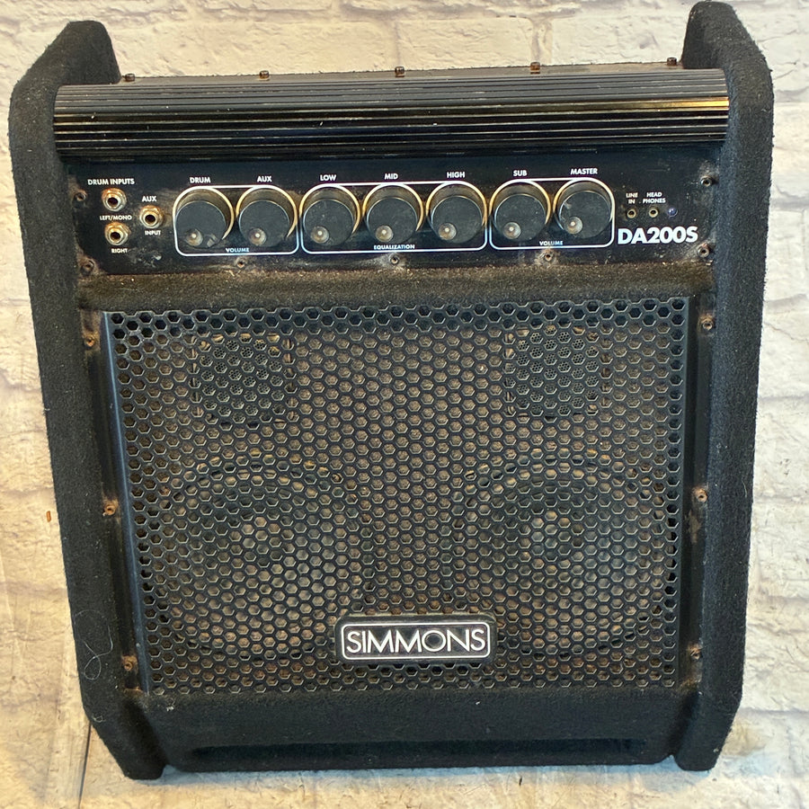Simmons DA-200S Bass Guitar Combo Amp