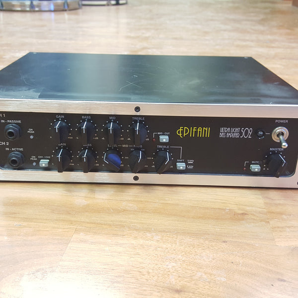 Epifani Ultra Light 502 Bass Amplifier - Evolution Music