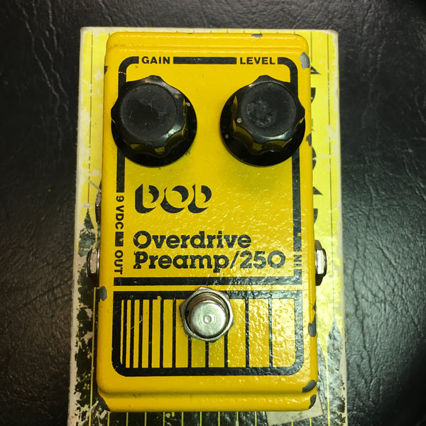 【中古品】DOD Overdrive Preamp 250 Amazon.com: DOD Overdrive 250 Analog Overdrive Preamp