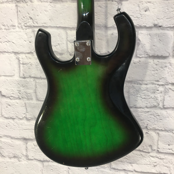 Vintage Kimberly Green Burst Dual Pickup Electric Guitar
