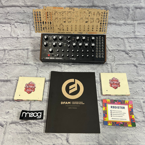 Moog DFAM Drummer From Another Mother Analog Synthesizer
