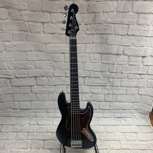 ベース squier Deluxe Jazz Bass Active Fender Squier Deluxe Jazz Bass Active V 5-String Electric Bass