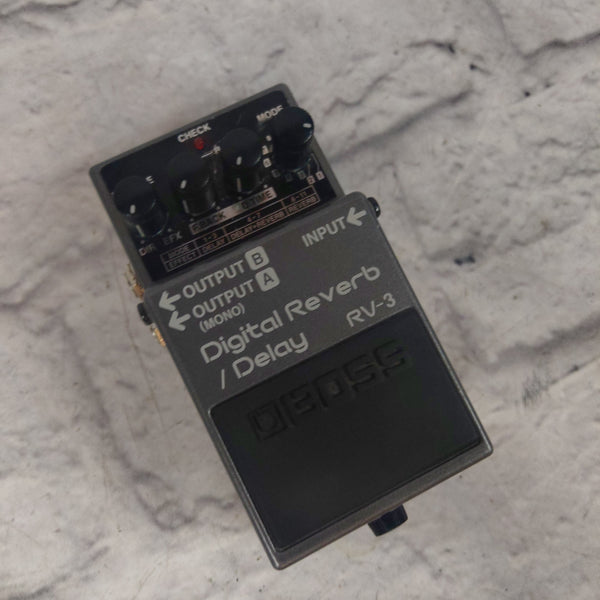 boss rv 3 digital reverb delay pedal Boss RV-3 Digital Reverb/Delay Pedal