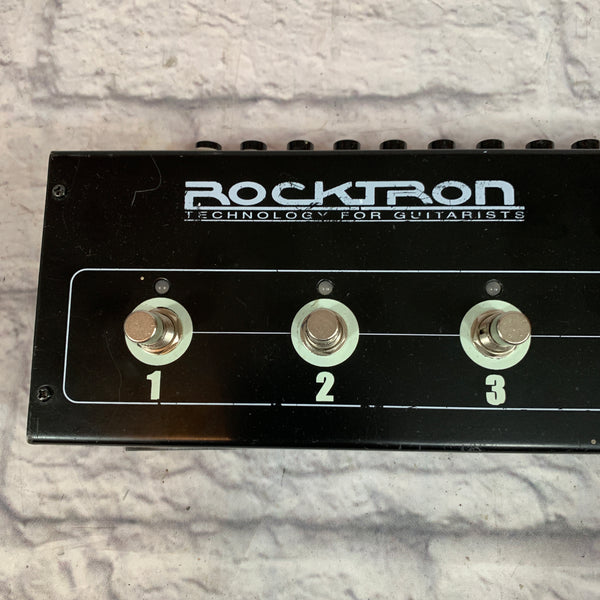 Rocktron PatchMate Loop 8 Floor Audio Switcher Pedal - Evolution Music