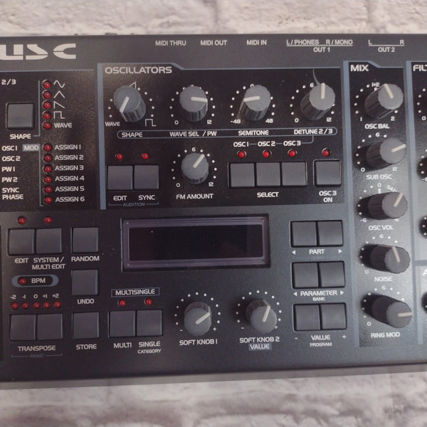 Access Virus C Desktop Synthesizer - Evolution Music